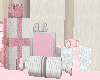 gift boxes pink