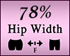 Hip Butt Scaler 78%