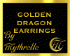 GOLDEN DRAGON EARRINGS