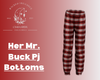 Her Mr. Buck Pj Bottoms