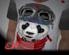 Panda Shirt Red