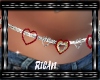 !R! Hearts Belly Chain
