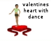 valentines heart dance