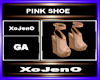 PINK SHOE