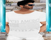 T-Shirt-white- USA