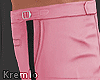 Pink Tuxedo Pants