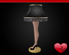 Mm Sexy Leg Lamp Black