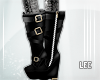 ! Black Wedge Boots