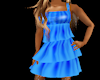 (S) Mini Dress Blue