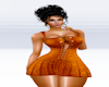 Burnt Orange Corset