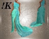 !K! NYE 2020 Teal Gown
