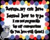 Cats Typing