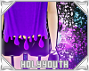 HY|Purple Slimy Top