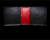 Red door background