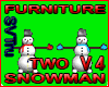 2 snowmans