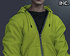 inc. Hoodie Yellow 2