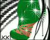 !XXL!Chained Green Bootz