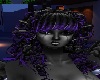 black&violet doll hair