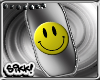 Happy Face Silver DogTag