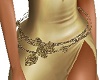 gold gown belt