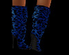 Gin Blue Cheetah Boots