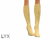 LYX RL Knee boots Beige