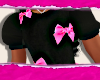 Kid Black Bow Top