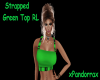 Strapped Green Top RL