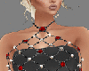 Jeweled Black Net