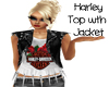 Harley Top with Jacket