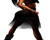 [KR] Black Flirt Skirt