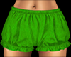 Ruffle Shorts Green