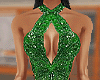 Green Beaded Pageant