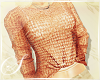 Netted Top *Peach*