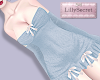 knit ribbon blue