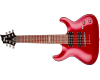 Neon Red & Blk Guitar
