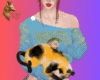 vs  cat love animated