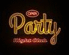 Party NightClub Sign