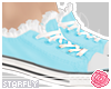! Frilly Converse Blue