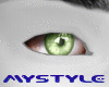 Green 1 Eyes Realistic M
