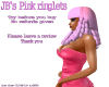 JB's Pink ringlets