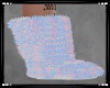 Holographic Fur Boot