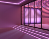 Empty Pink Neon Room