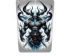 MI Skull Cutout