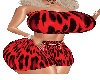 red leopard dress