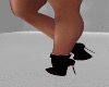 Black Boots Pink Heel