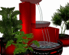 fountain red provocative