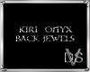 Kiri Onyx Back Jewel