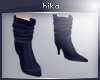 >3* Ankle heels; black