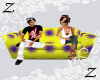[ZZ] Purple Z-Hip Sofa